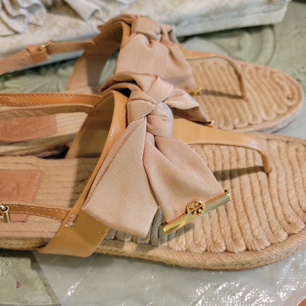Tory Burch Penny Flat Espidrilles 111 - Picture 9 of 14